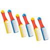 CTIRCHIU 6pcs Shoe Washing Brush and Hard Bristle Cleaning Scrub Set with Plastic Handles, Sturdy Shoe and Clothing Cleaning Tools for Household Laundry and Footwear Care in Blue view 1