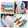 CTIRCHIU 6pcs Shoe Washing Brush and Hard Bristle Cleaning Scrub Set with Plastic Handles, Sturdy Shoe and Clothing Cleaning Tools for Household Laundry and Footwear Care in Blue view 4