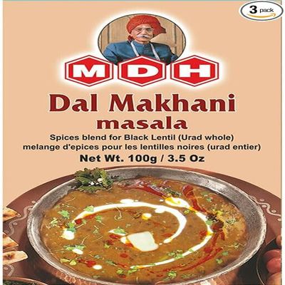 MDH Masala Combo Pack 18 Assorted Indian Spice Mixes | authentic taste and aroma, making cooking quick, flavorful,Great for Indian households (Pack of 2, Dal Makhani Masala)
