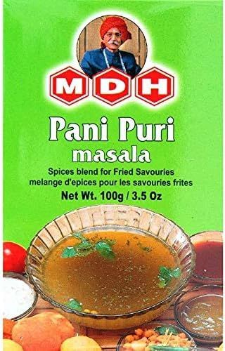 MDH Masala Combo Pack 18 Assorted Indian Spice Mixes | authentic taste and aroma, making cooking quick, flavorful,Great for Indian households (Pack of 3, Pani Puri Masala)