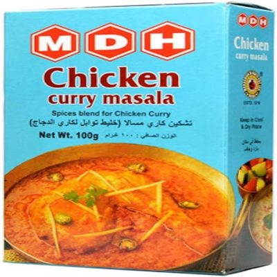 MDH Masala Combo Pack 18 Assorted Indian Spice Mixes | authentic taste and aroma, making cooking quick, flavorful,Great for Indian households (Pack of 1, Chicken Curry Masala)