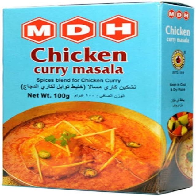MDH Masala Combo Pack 18 Assorted Indian Spice Mixes | authentic taste and aroma, making cooking quick, flavorful,Great for Indian households (Pack of 1, Chicken Curry Masala)