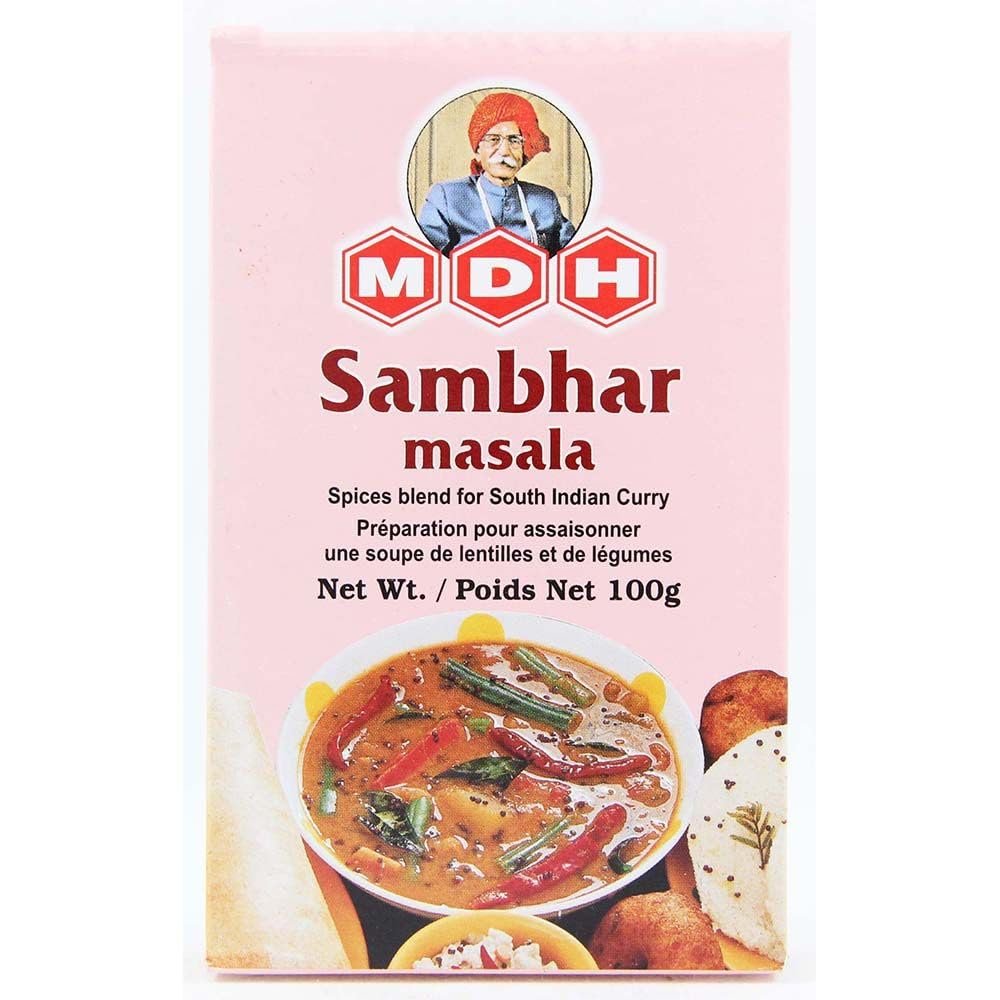 MDH Masala Combo Pack 18 Assorted Indian Spice Mixes | authentic taste and aroma, making cooking quick, flavorful,Great for Indian households (Pack of 3, Sambhar Masala)