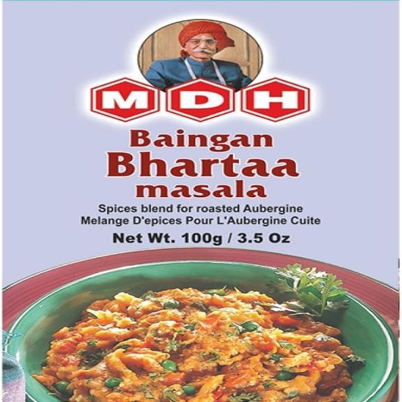 MDH Masala Combo Pack 18 Assorted Indian Spice Mixes | authentic taste and aroma, making cooking quick, flavorful,Great for Indian households (Pack of 2, Baingan Bharta Masala)