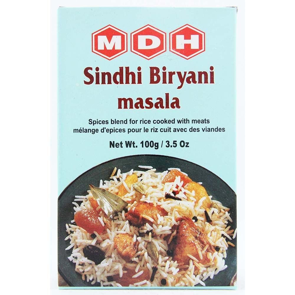 MDH Masala Combo Pack 18 Assorted Indian Spice Mixes | authentic taste and aroma, making cooking quick, flavorful,Great for Indian households (Pack of 3, Sindhi Biryani Masala)