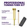 128Hz Tuning Fork for Deep Stress Relief, Ear Wellness, Holistic Healing and Sound Therapy view 2
