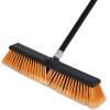 PBHEPPJ 18 Inchs Push Broom Outdoor Heavy Duty, Shop Broom with 60" Long Bandle and Stiff Bristles for Cleaning Outdoor or Indoor Tile, Garage, Shop, Deck, Concrete, Wood, Stone, Patio Floor view 2