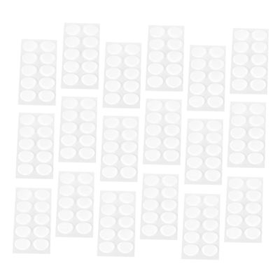 SAFIGLE Ear Lobe Support Patches Anti-Pain Cushion Accessories for Earrings 120 Sets Pe Material to Prevent Easy to Use Suitable for Ear Clip Earrings