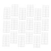 SAFIGLE Ear Lobe Support Patches Anti-Pain Cushion Accessories for Earrings 120 Sets Pe Material to Prevent Easy to Use Suitable for Ear Clip Earrings view 1