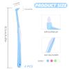 4 Pcs Interspace Toothbrush,Soft Single Tufted Toothbrushes for Orthodontic Braces Detail Cleaning(Blue/Green/Rose Red/White) Slim Interspace Teeth Brush for Dental and Sensitive Gums Deep Cleaning view 2