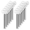 Fuhjythy 12 Metal Tube Squeezer Toothpaste Squeezer Metal Tube Roller Paint Squeeze Gadget view 1