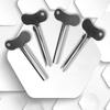 Fuhjythy 12 Metal Tube Squeezer Toothpaste Squeezer Metal Tube Roller Paint Squeeze Gadget view 2