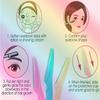Eyebrow Razors Facial Hair Remover Shaver Trimmer Shaper, Skin Exfoliating 6pcs view 2