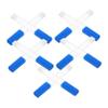 Ciieeo 10pcs Plastic Thermometer Storage Tube Case for Tubes Storage Container for Thermometer Empty view 1