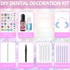 Hiemible Tooth Gem | Teeth Jewelry for Women - Repair Filling Replacement Crack Chip Restoration, Cosmetic Enhancement for Decoration view 4