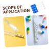 Ciieeo 10pcs Plastic Tube Storage Case Protective Holder for Kit and Supplies view 3