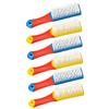 HOMOCONO Shoe Cleaning Brush Set Easy Storage Design with Sturdy Plastic Bristles 6pcs for Clothes and Shoes Suitable for Kitchen and Bathroom Cleaning Tasks view 1