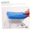 HOMOCONO Shoe Cleaning Brush Set Easy Storage Design with Sturdy Plastic Bristles 6pcs for Clothes and Shoes Suitable for Kitchen and Bathroom Cleaning Tasks view 3