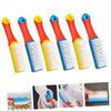 HOMOCONO Shoe Cleaning Brush Set Easy Storage Design with Sturdy Plastic Bristles 6pcs for Clothes and Shoes Suitable for Kitchen and Bathroom Cleaning Tasks view 4