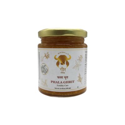GIR GAUVEDA Phala Ghrit Ghee 6.4 Oz (190 ML) | Ayurvedic Pure Gir Cow Ghee.