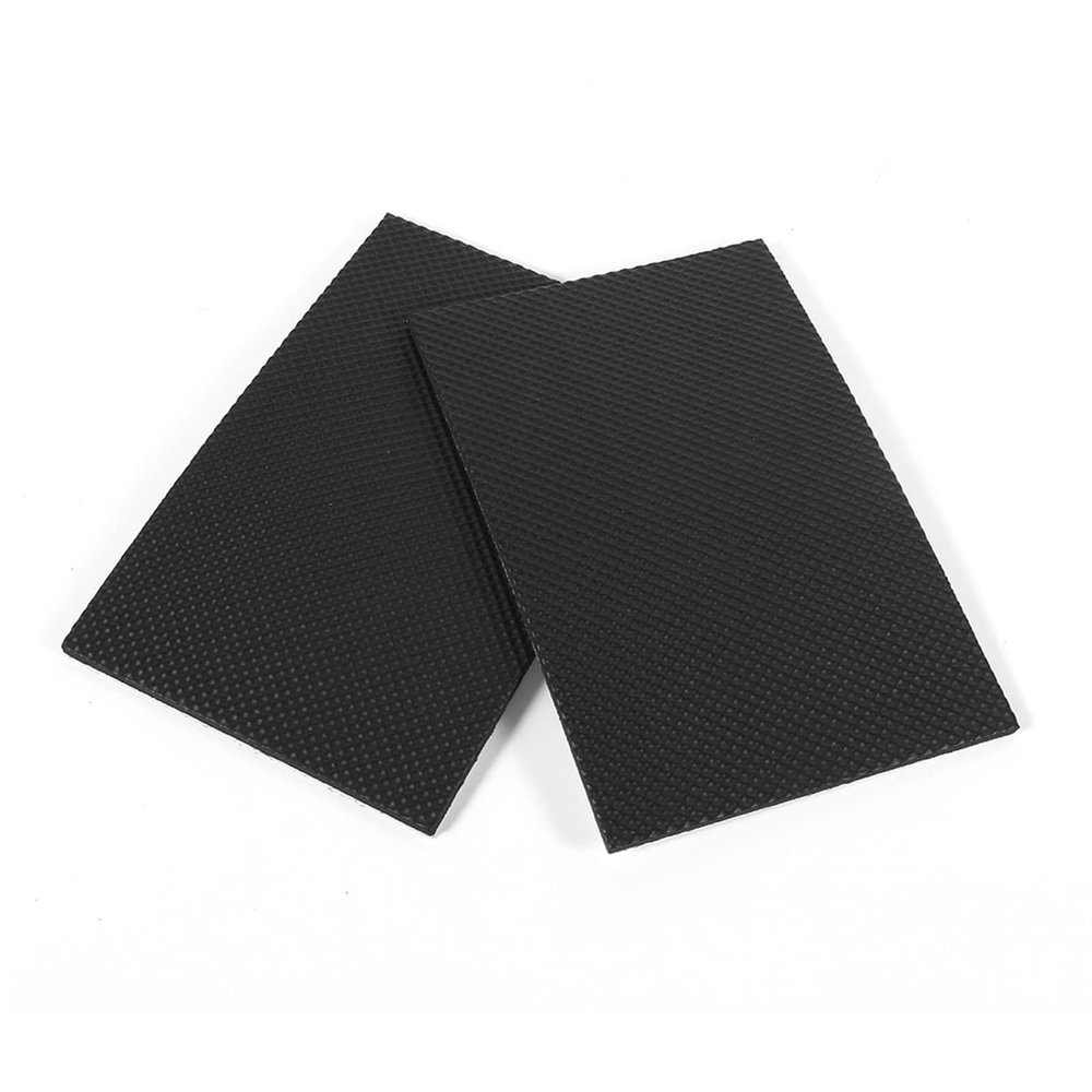 ANGGREK 2pcs Black Nonslip Self Adhesive Furniture Floor Protectors Eva Pads for Wooden Floor Desk and Wall with Premium Eva Material Easy to Use Versatile Protection