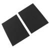 ANGGREK 2pcs Black Nonslip Self Adhesive Furniture Floor Protectors Eva Pads for Wooden Floor Desk and Wall with Premium Eva Material Easy to Use Versatile Protection view 3