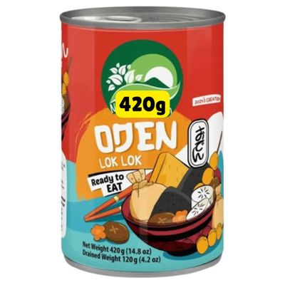 Vegan Oden, Low calories, Tofu and Vegetables in Soup, Ready to Eat (420g)