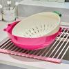 Dorugage Fruit Washing Bowl | Fruit and Vegetable Washing Bowl | Cleaning Tools Kitchen Gadgets, Cleaner Colander for Salad Veggie Berry Food Home Picnic Apartment BBQ view 3