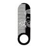 Beard Comb for Men - Compact Hair Styling Comb - Portable Ergonomic Shaping Tool, Double-Purpose Hair Detailing Brush for Men Birthday Holiday view 1
