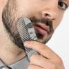 Beard Comb - Compact Hair Styling Comb,Ergonomic Hair Detailing Brush, Portable Men Accessories Styling Tools for Travel Home Outdoor view 2