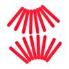 COLLBATH 25pcs Red Plastic Tongue Depressor Sticks and Laboratory Use Multipurpose Design Easy to Clean Reusable Lab Stirring Sticks Suitable for Children and Professional Applications view 1