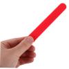 COLLBATH 25pcs Red Plastic Tongue Depressor Sticks and Laboratory Use Multipurpose Design Easy to Clean Reusable Lab Stirring Sticks Suitable for Children and Professional Applications view 4