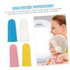 PACKOVE 12pcs Silicone Finger Toothbrush Extra Soft for Boys and Girls Boy Girl Oral Care Brush view 2