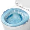 MOUNTTU Sitz Bath, Universal Sitz Bath for Toilet Wide Seat, Large-Capacity Soak Easy to Store, Anti Overflow for Hemorrhoids Postpartum Private Care for Hemorrhoids view 2