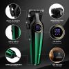 BILLAR Professional Hair Clipper for Men Hair Cutting Kit Men's Beard Trimmer Hair Trimmer Shaver Cordless Barber Clippers and TrimmersGreen view 2
