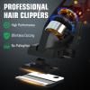 BILLAR Professional Hair Clipper for Men Hair Cutting Kit Men's Beard Trimmer Hair Trimmer Shaver Cordless Barber Clippers and TrimmersGreen view 3