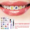 Kids Teeth Gems, Tooth Gem Kit, Decoration Set, Professional Cosmetic Crystals, Temporary Filling Solution, Ideal for Chips, Cracks, Smile Enhancement, Restoration view 3
