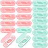 200pcs Floss Picks Travel Floss Toothpicks Sticks with Case Twin-Line Dental Flossers for Adults Teeth Cleaning view 1