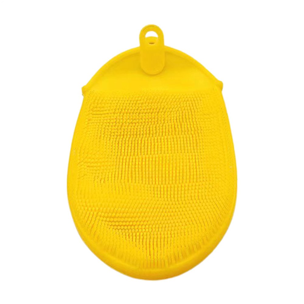 Silicone Sponges for Dishes, Double-Sided Silicone Sponge Washing Up Brush, Non-Stick Dish Scrubber for Household Cleaning of Cooking Grate Hobs Pots Pans Baking Trays