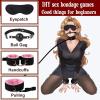 10 Piece Set Of Classic Elegant Pink Soft Nylon Adjustable Multifunctional Fitness Bedroom Combination, With Nylon Bracelet And Sleep Eye Mask - D8-Uk view 4