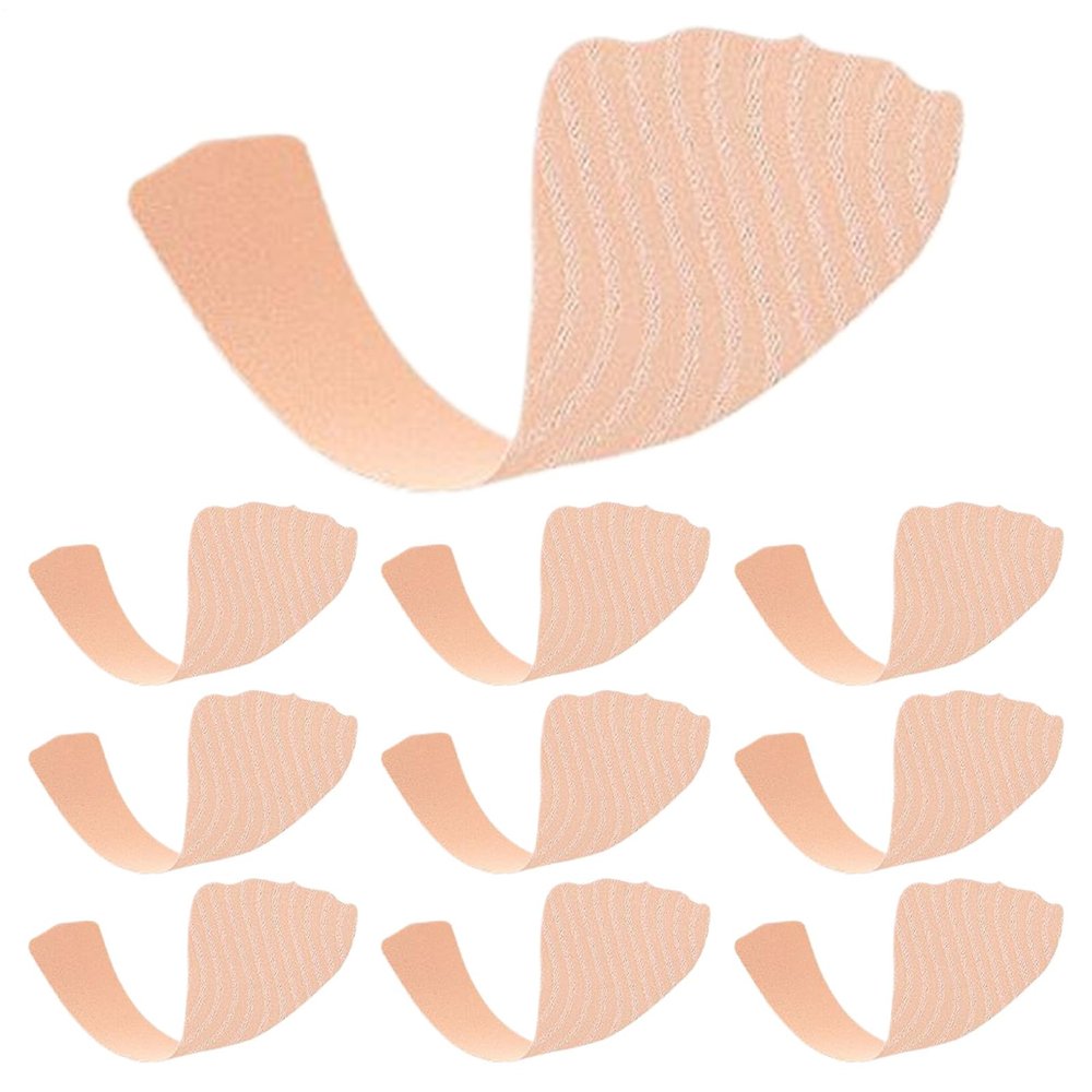 10 Pieces Panty Liner for Swimming, Private Patches Menstrual Pad Waterproof Thong Pads Panty Liners, Invisible Masking Tape Portable Hygiene Pads for Sea Pool Hot Tub Swim Activities