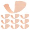 10 Pieces Panty Liner for Swimming, Private Patches Menstrual Pad Waterproof Thong Pads Panty Liners, Invisible Masking Tape Portable Hygiene Pads for Sea Pool Hot Tub Swim Activities view 1