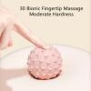 Spiky Massage Ball, Stimulation Ball with S-Pikey Nodules, Self Release Tool, Great for Massaging Tight Muscles, Knots, and Tension, Trigger Points, Improves Flexibility, 4.5cm view 4