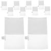 PRETYZOOM 10-Pack Hook Dehumidification Bag Reusable Moisture Absorbers for Home Closet Kitchen view 1