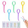 5 Pcs Aligner Removal Tool Kits Invisible Chew and Remover Hook for Oral Care Tooth Cleaning Invisalign & Retainers (Yellow,Pink, Purple, Blue, Green) view 1