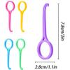 5 Pcs Aligner Removal Tool Kits Invisible Chew and Remover Hook for Oral Care Tooth Cleaning Invisalign & Retainers (Yellow,Pink, Purple, Blue, Green) view 2