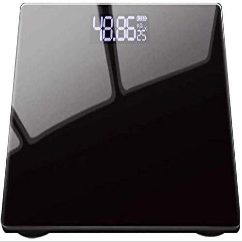 CAFIEDR Electronic Glass Bathroom Scale, 400 Lb. Capacity