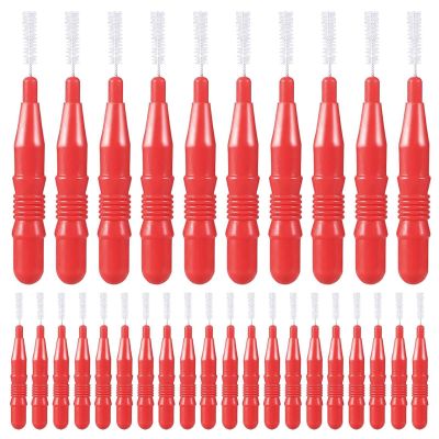 Hqunjikp Interdental Brushes Between Teeth | Interdental Brushes Flossing Toothpicks,Soft Bristled Picks Multi-Functional Compact Tools for Family Lovers Teen Adults