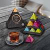 Creano Premium "PYRAMID" Organic Herbal Tea Gift Set 14 Pyramid Bags, 9 Biological Infusions Elegant Pyramid-Shaped Box Caffeine-Free Luxury Wellness* view 2
