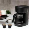 4pcs Coffee Pods with Stainless Steel Lid Reusable Dishwasher Safe Coffee Brewing Tool for Home Espresso Maker Parts view 2